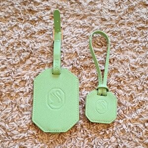 Dior Mint Green Travel Tag Duo